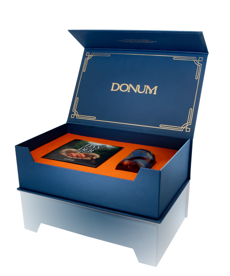 DONUM Geschenkedition mit Öl und hochwertiger Verpackung
